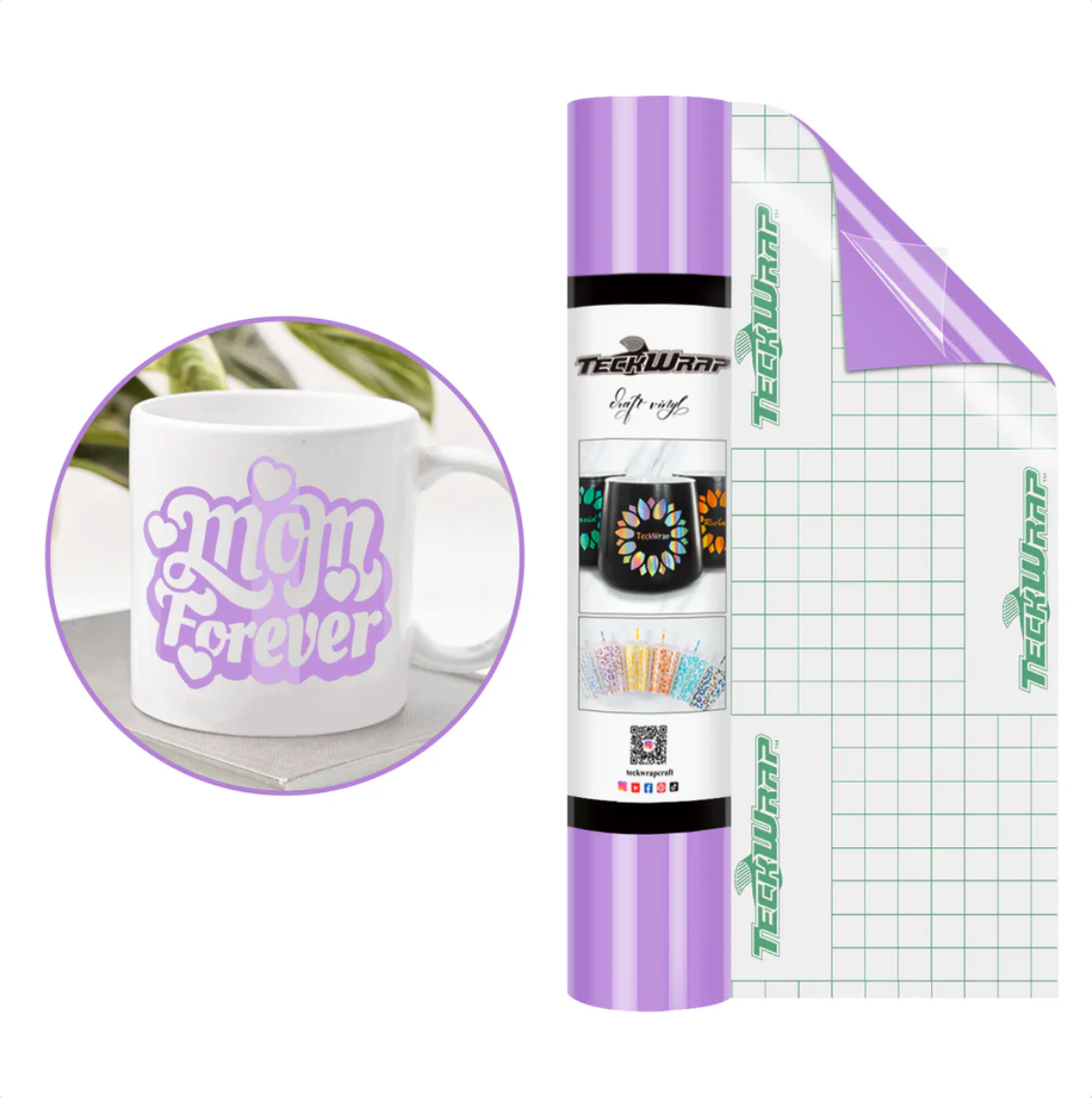 Lavender Glossy Adhesive Vinyl (5FT)