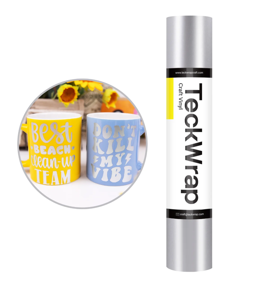 Sage Silver Metallic Satin Chrome Smart Vinyl (5FT)