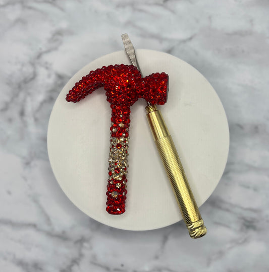 Bling Hammer (Red & Gold)