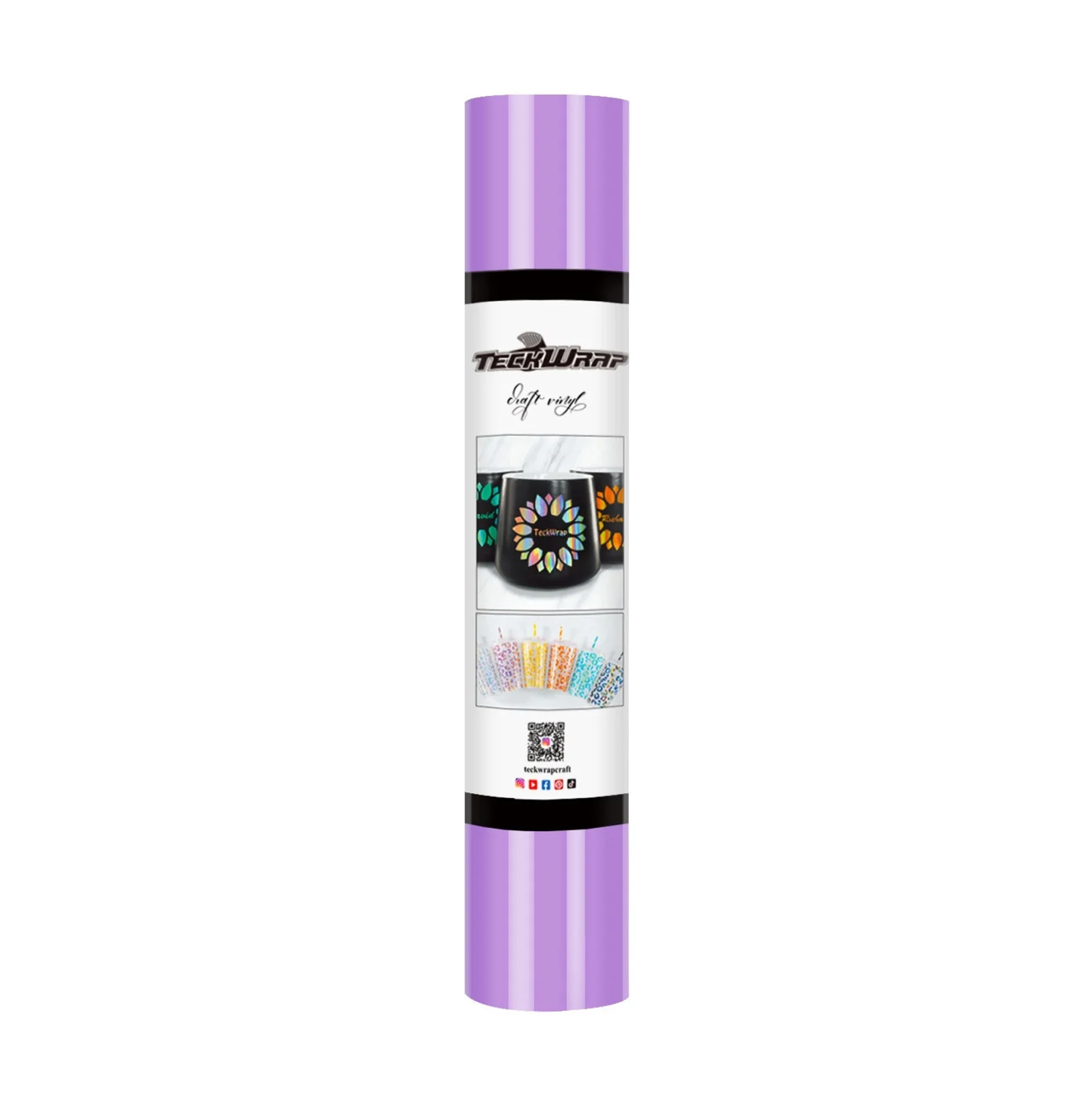 Lavender Glossy Permanent Adhesive Vinyl (5FT)