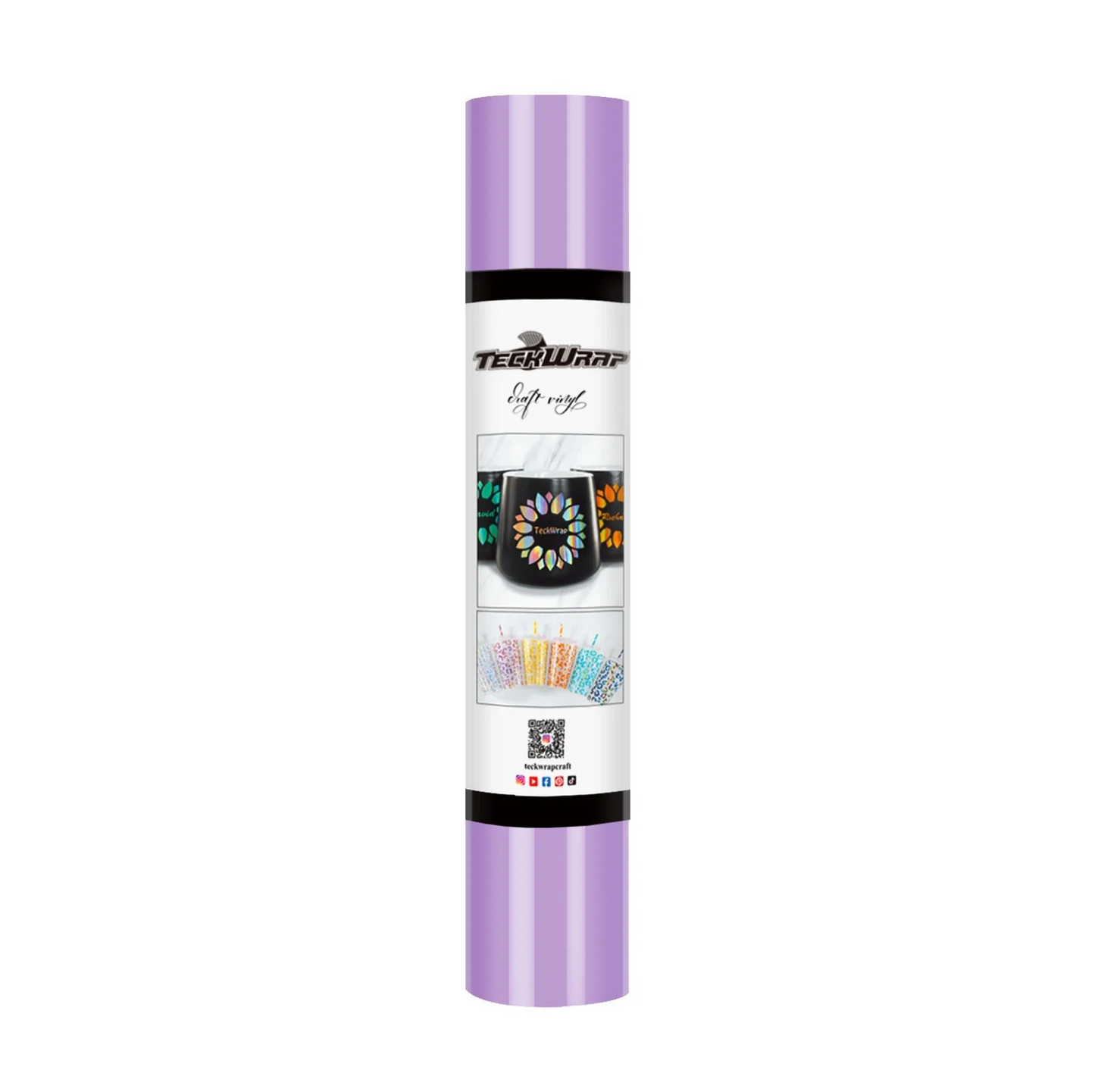 Soft Lilac Glossy Permanent Adhesive Vinyl (5FT)