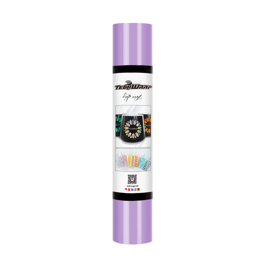 Soft Lilac Glossy Permanent Adhesive Vinyl (5FT)