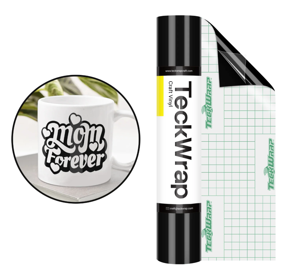 Ink Black Glossy Smart Vinyl (5FT)