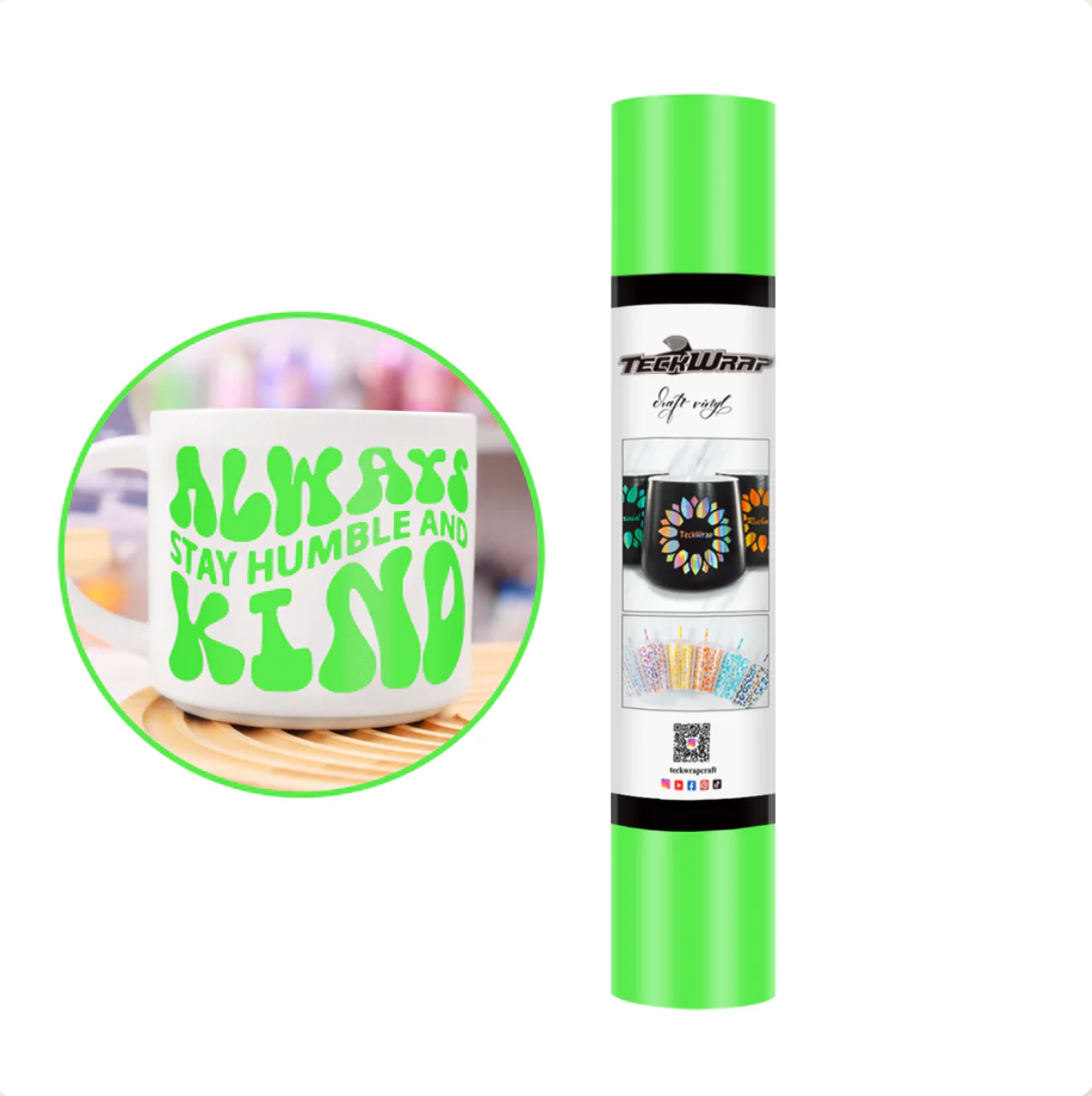 Lime Matte Adhesive Vinyl (5FT)