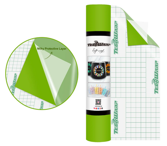 Apple Green Matte Adhesive Vinyl (5FT)