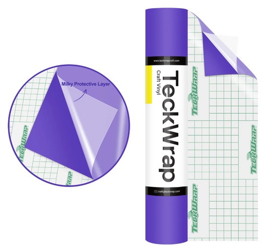 Brilliant Purple Matte Adhesive Vinyl (5FT)