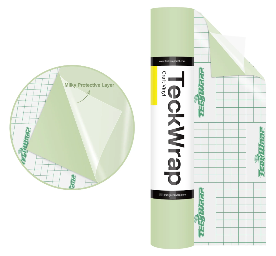 Liveable Green Matte Adhesive Vinyl (5FT)