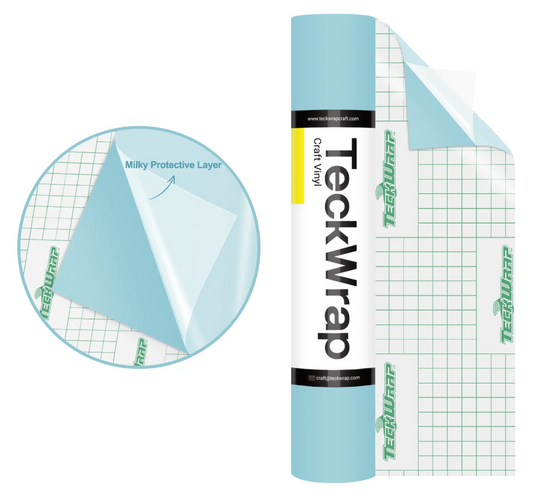 Powder Blue Matte Adhesive Vinyl (5FT)