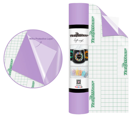 Soft Lilac Matte Adhesive Vinyl (5FT)