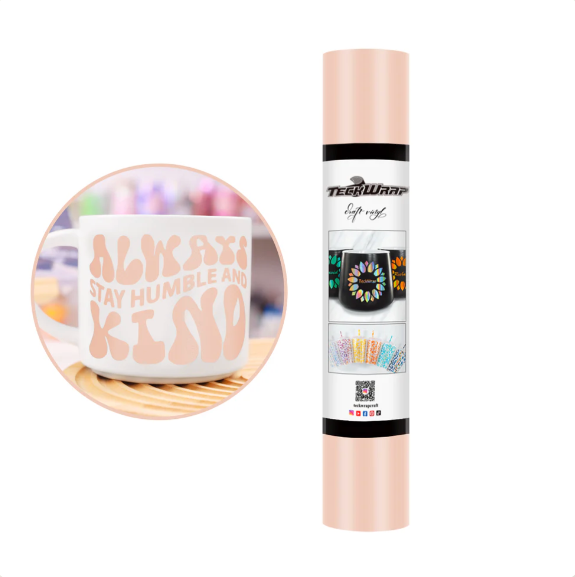 Nude Pink Matte Adhesive Vinyl (5FT)