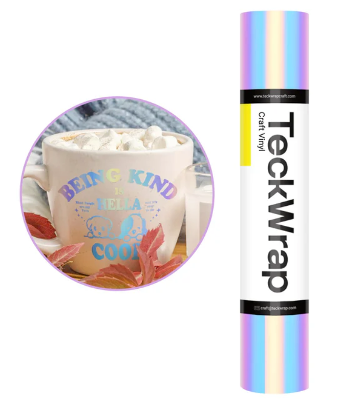 Pearlescent Opal White Adhesive Vinyl (5FT)