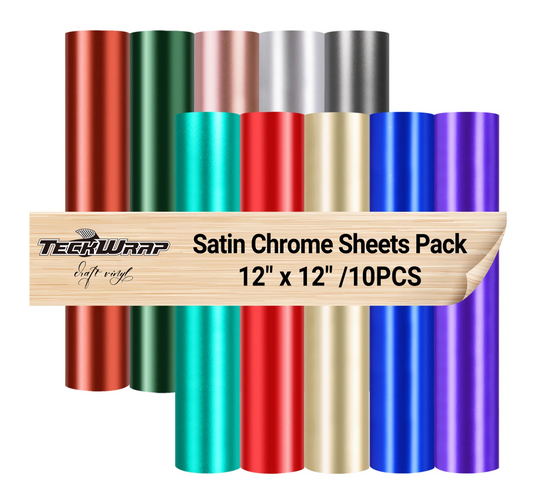 Satin Metallic Sheets Pack (Basic Vibes) /10pcs